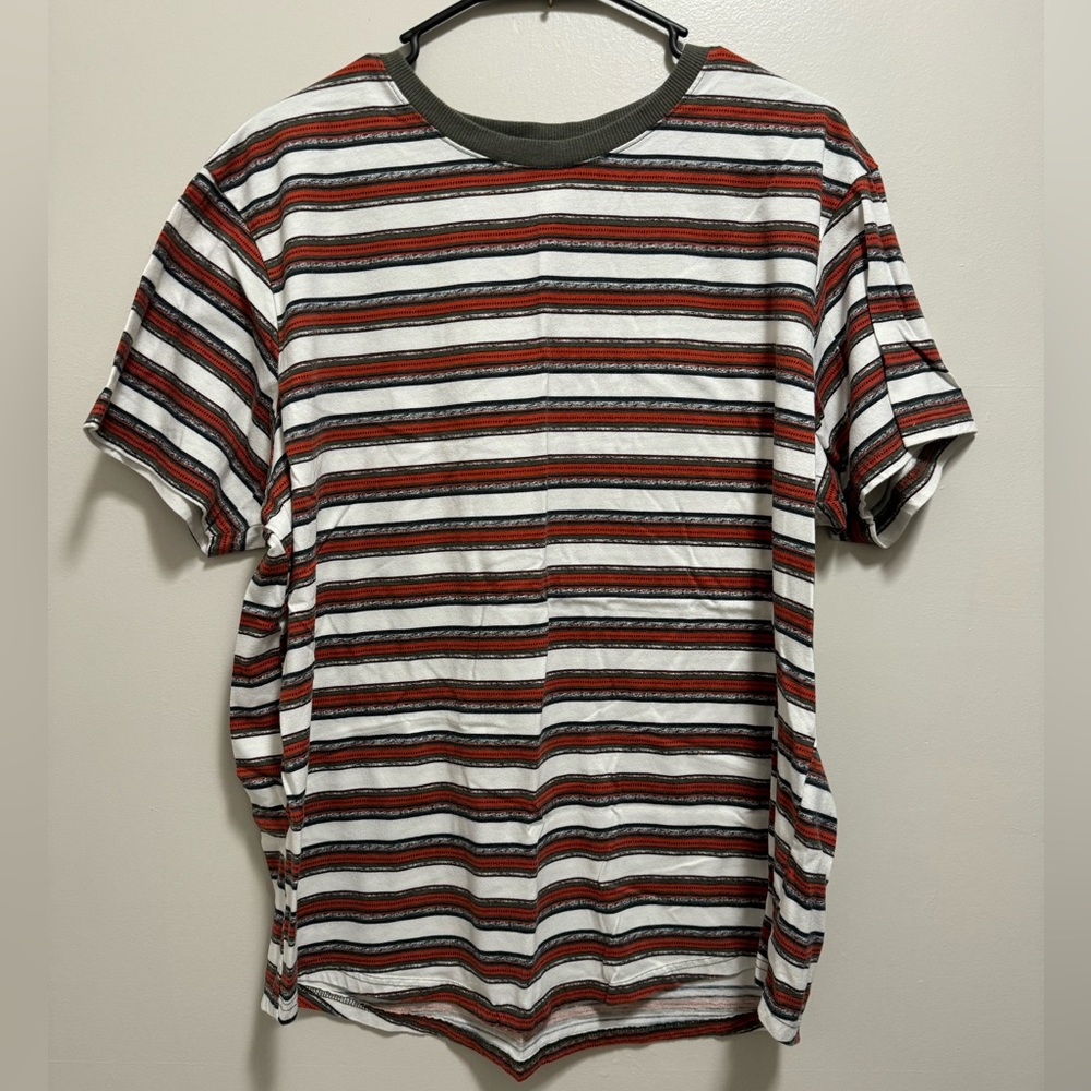 Striped design tee (XL)